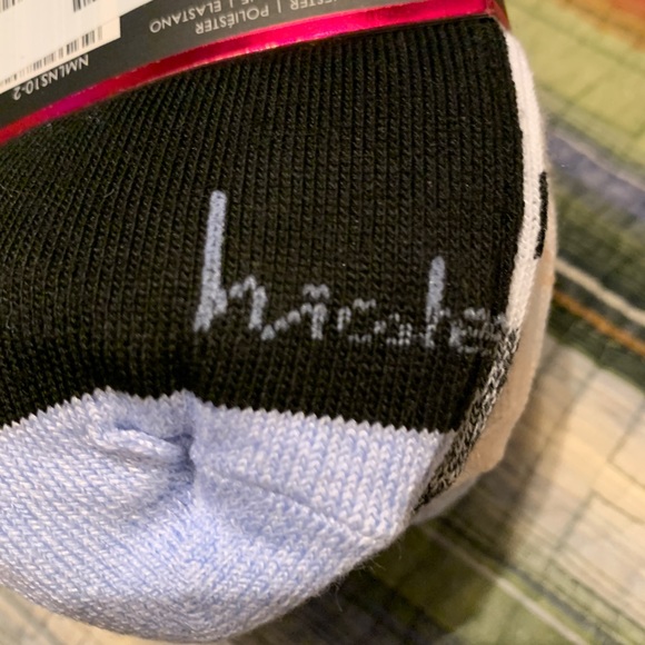 Nicole Miller Sport No Show Socks size 4-10 - Picture 3 of 4